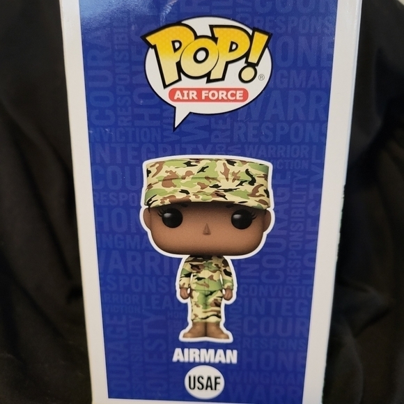Funko POP! Air Force Airman Vinyl Figure USAF New in Box - Picture 5 of 11